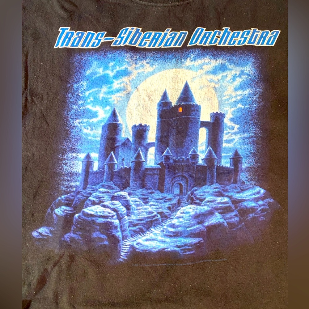 Trans-Siberian Orchestra Winter Tour 2007 Black T-Shirt Size M